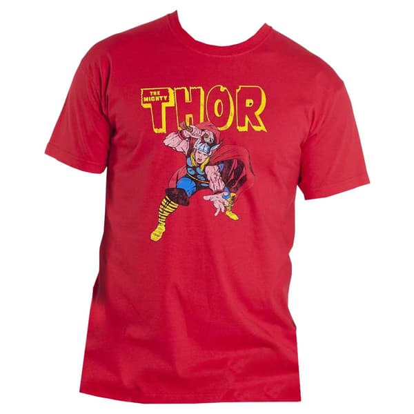 Marvel T Shirt Spiderman Shooting Webs Official Mens Red
