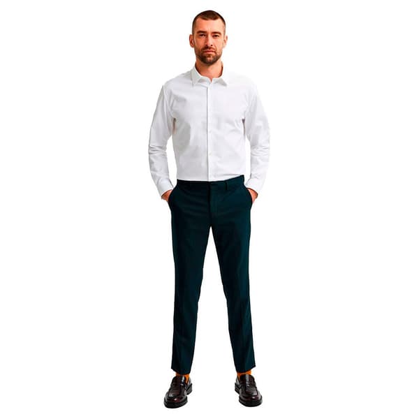 Selected Lang Ærmet Skjorte Ethan Classic Slim Hvid L Mand