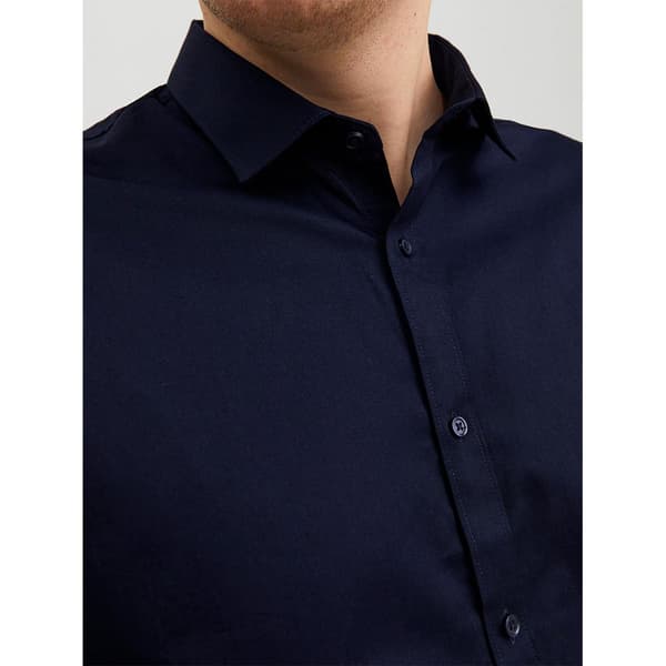 Jack & Jones Lang ærmet Skjorte Blacardiff Plus Blå 2XL Mand