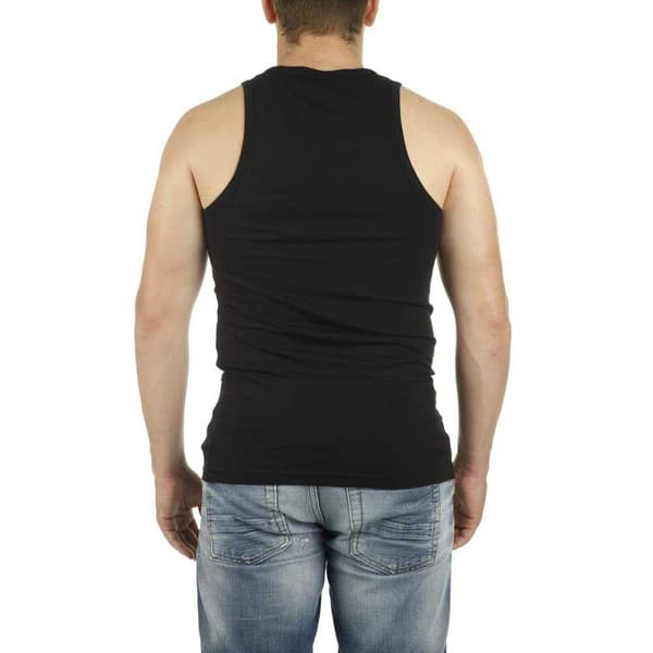 Emporio Armani Hihaton T-paita 110828 Cc729 Musta M Mies