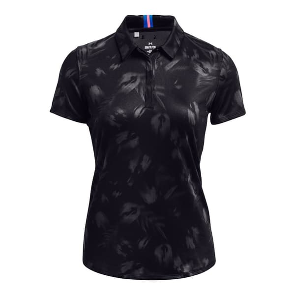 Under Armour Golf Kortærmet Polo Zinger Blur Sort XS
