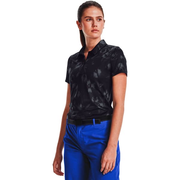 Under Armour Golf Kortærmet Polo Zinger Blur Sort XS