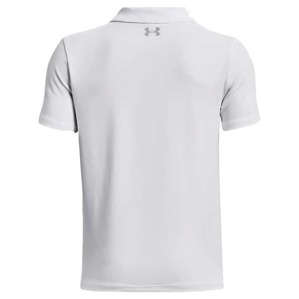Under Armour Golf Junior Kortärmad Polo Performance Vit M