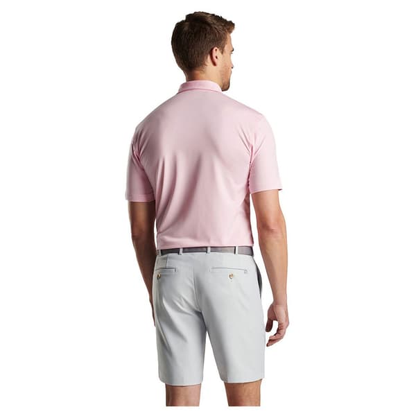 Peter Millar Kortärmad Piké Solid Stretch Rosa XL