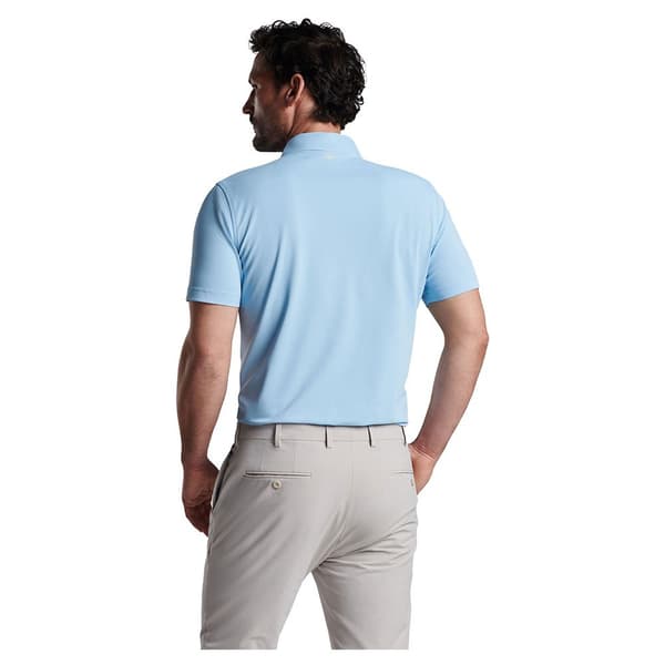 Peter Millar Kortärmad Piké Soul Performance Pique Blå S