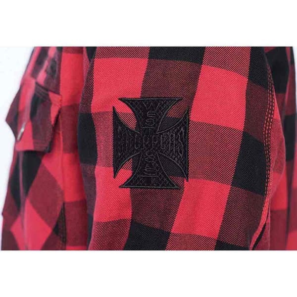 West Coast Choppers Pitkähihainen Paita Dominator Kevlar Punainen 2XL Mies
