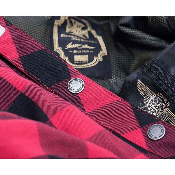 West Coast Choppers Pitkähihainen Paita Dominator Kevlar Punainen 2XL Mies