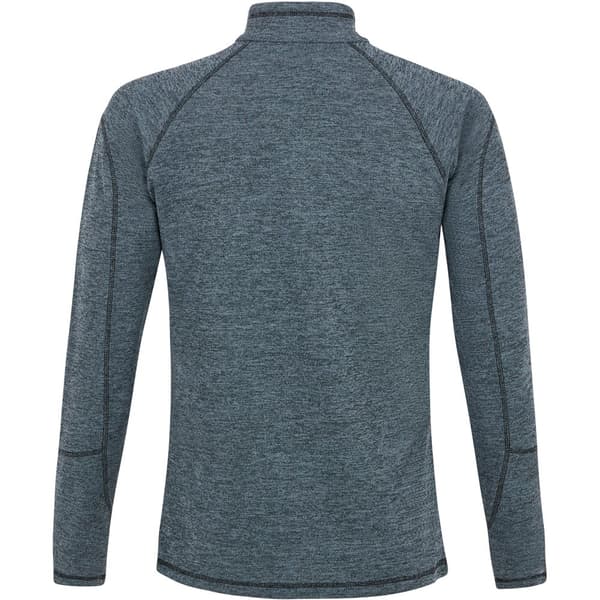Protest Prtlouisiana 1/4 Lynlås Lang Ærme T-shirt Blå L Mand