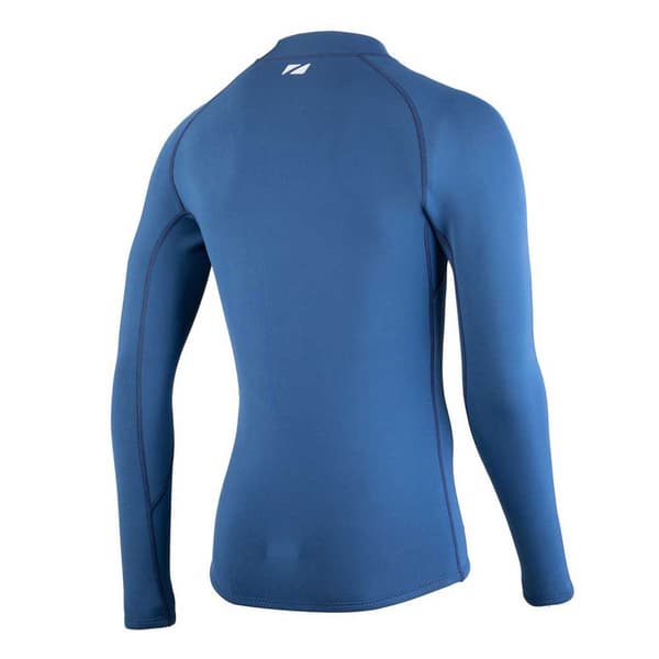 Zone3 Langærmet T-shirt I Naturgummi Yulex Blå XL
