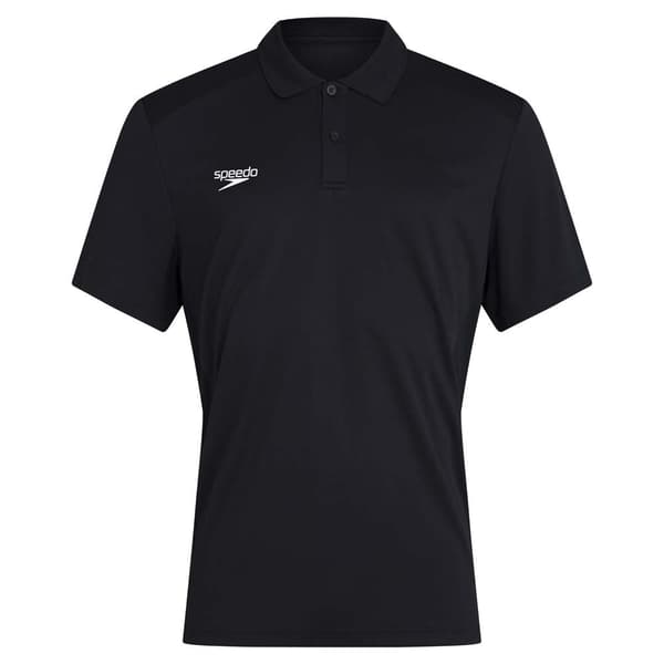 Speedo Kortärmad Piké Club Dry Svart XL Man
