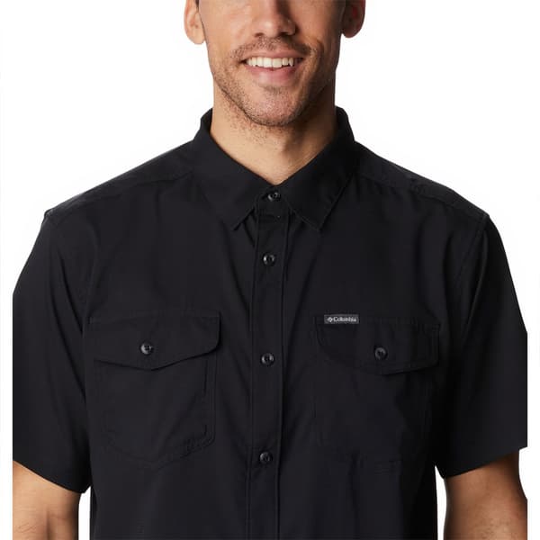 Columbia Kortærmet Skjorte Utilizer Ii Solid Sort XL Mand