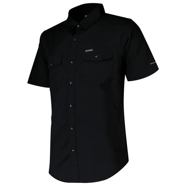 Columbia Kortærmet Skjorte Utilizer Ii Solid Sort M Mand