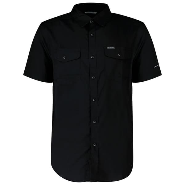 Columbia Kortærmet Skjorte Utilizer Ii Solid Sort M Mand