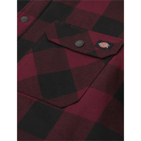Dickies Foret Skjorte Sherpa Sacramento Rød 2XL Mand