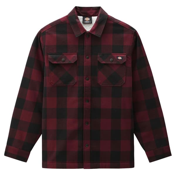 Dickies Foret Skjorte Sherpa Sacramento Rød 2XL Mand