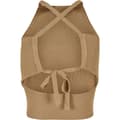 Miniatyrbillede 4 af 4: Urban Classics Ærmeløs Top Crossed Back Beige 2XL Kvinde
