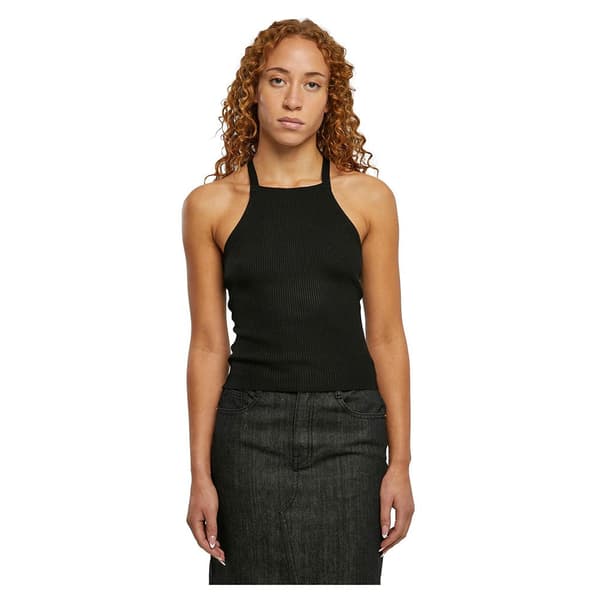 Urban Classics Ærmeløs Top Crossed Back Sort 2XL Kvinde