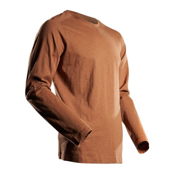 Mascot Långärmad Tröja Customized 22581 Brun 3XL