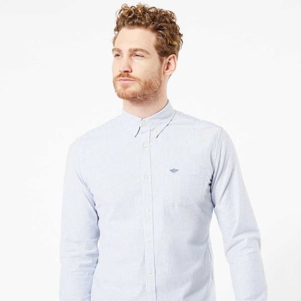 Dockers Långärmad Tröja Oxford 2.0 Blå M Man