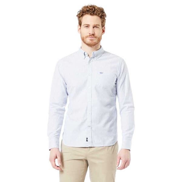 Dockers Långärmad Tröja Oxford 2.0 Blå M Man