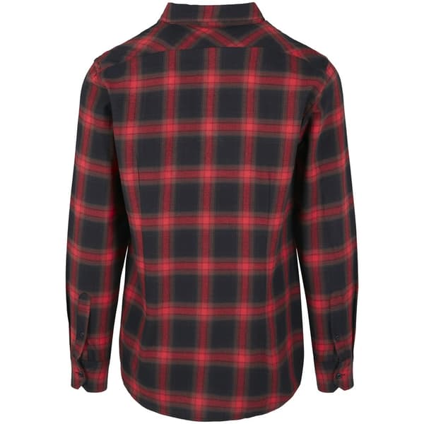 Urban Classics Flanell Skjorte 6 Sort M Mand