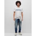 Miniatyrbild 3 av 3: Boss Kortärmad T-shirt Thinking 1 10246016 Grå L Man