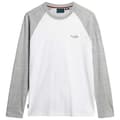 Miniatyrbild 2 av 4: Superdry Långärmad T-shirt Essential Baseball Vit XL Man