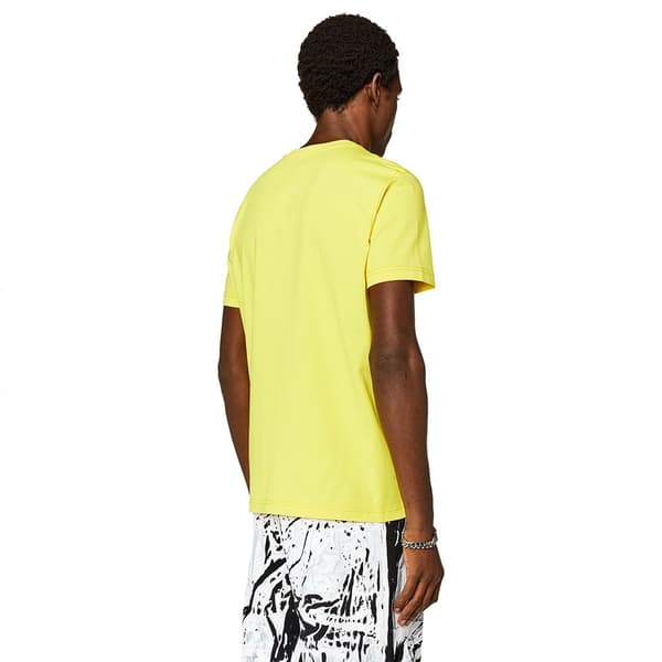 Diesel Kortärmad T-shirt Diegor K69 Gul S Man