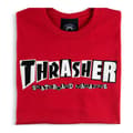 Miniatyrbild 2 av 2: Thrasher Kortärmad T-shirt Baker X Röd S Man