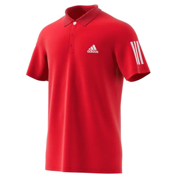 Adidas Lyhythihainen Poolopaita Club Punainen S Mies