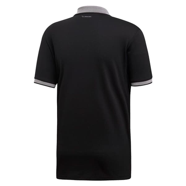 Adidas Kortærmet Poloshirt Club Solid Sort XS Mand
