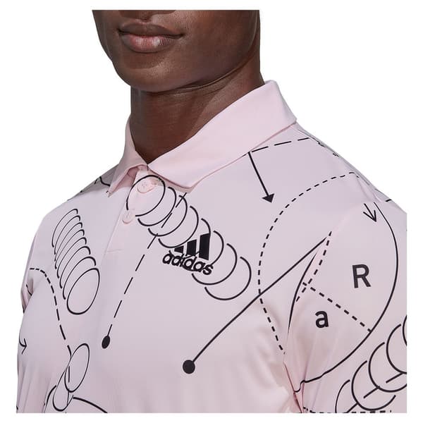 Adidas Kortärmad Piké Club Graphic Vit M Man