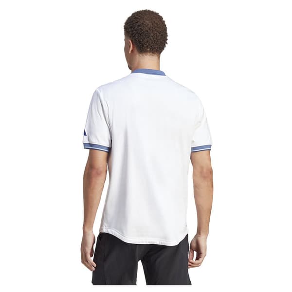 Adidas Kortärmad Piké Clubhouse Classic Premium Vit S Man