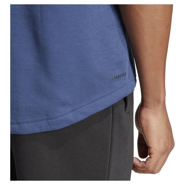 Adidas Kortärmad Piké Premium Blå M Man