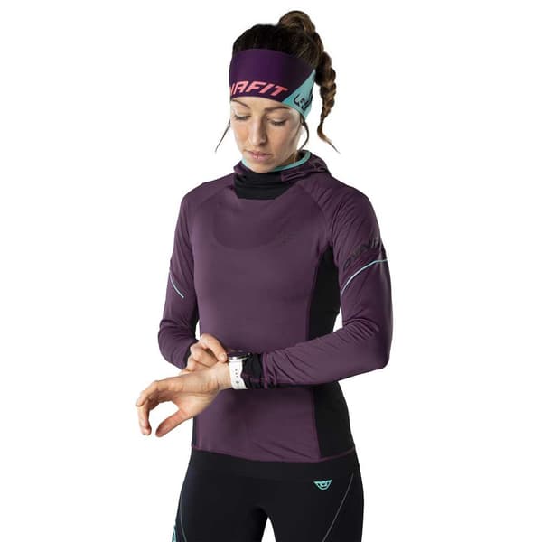 Dynafit Långärmad T-shirt Alpine Lila S Kvinna