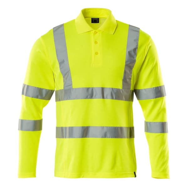 Mascot Långärmad Piké Safe Classic 18283 Gul XL