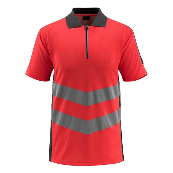 Mascot Kortærmet Polo Safe Supreme 50130 Rød 3XL