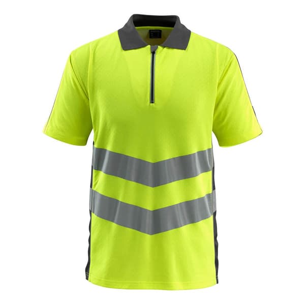 Mascot Kortärmad Piké Safe Supreme 50130 Gul 2XL