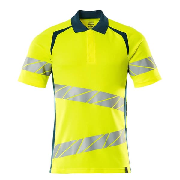 Mascot Kortärmad Piké Accelerate Safe 19083 Gul 5XL