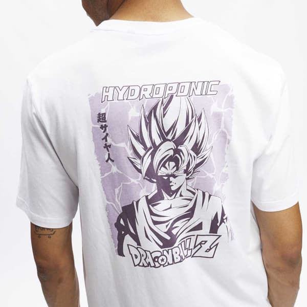 Hydroponic Kortärmad T-shirt Dbz Shadow Vit S Man