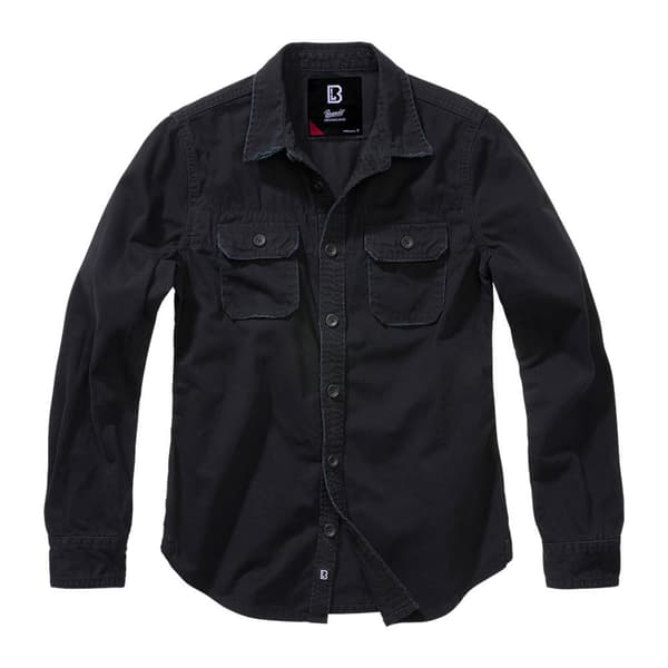 Brandit Långärmad Tröja Vintage Svart 3XL Kvinna