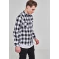 Miniatyrbillede 6 af 8: Urban Classics Basic Flannelskjorte Sort XS Mand