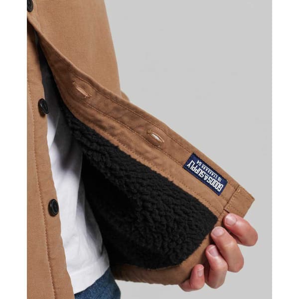 Superdry Paita Vintage Borg Lined Miller Ruskea S Mies