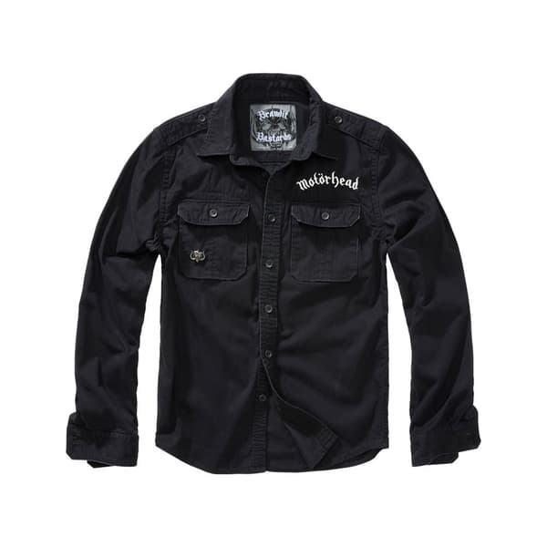 Brandit Långärmad Tröja Motörhead Vintage Svart 7XL Man