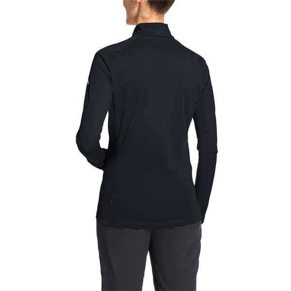 Vaude Langærmet T-shirt Larice Lighii Sort 40 Kvinde
