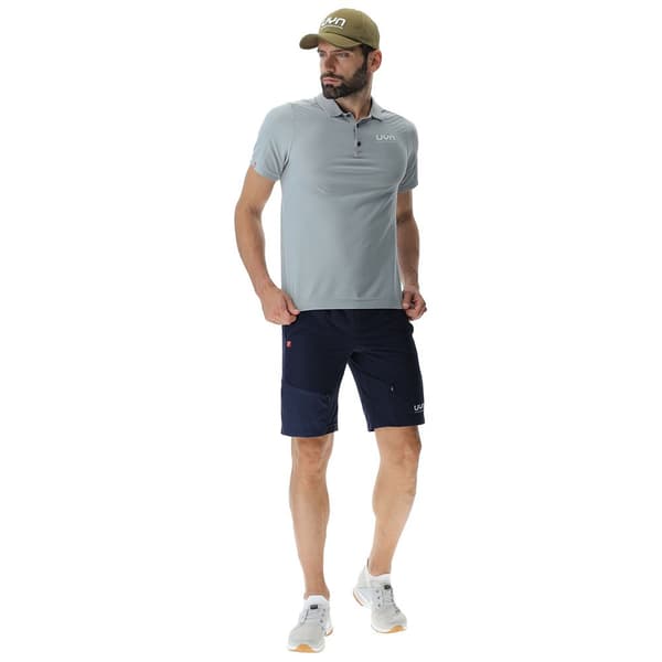 Uyn Kortärmad Piké Skipper Grå L Man