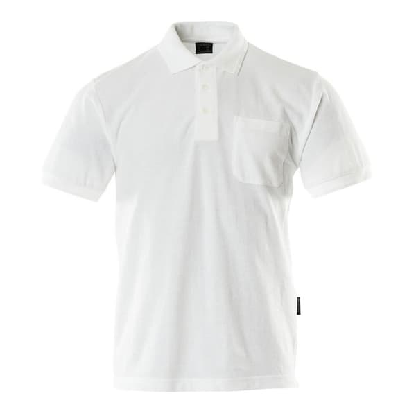 Mascot Kortærmet Polo Med Brystlomme Crossover 00783 Hvid 4XL