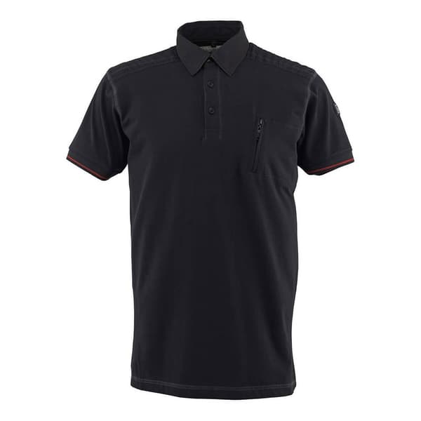 Mascot Kortærmet Polo Med Brystlomme Frontline 50351 Sort 4XL