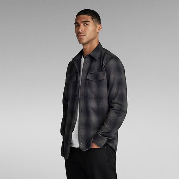 G-star Långärmad Tröja Marine Slim Fit Svart S Man