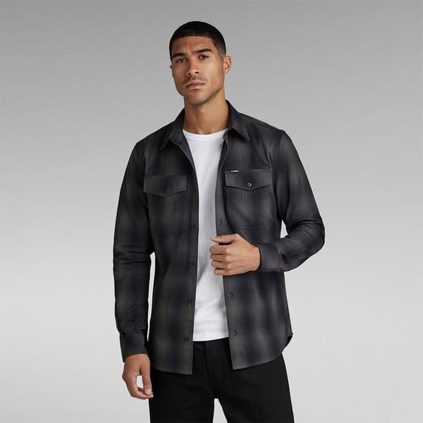 G-star Långärmad Tröja Marine Slim Fit Svart S Man